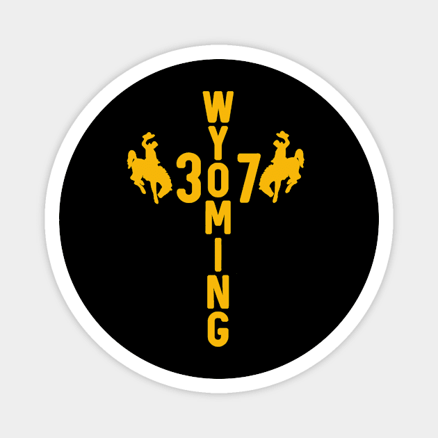 Wyoming 307 Magnet by Madrok